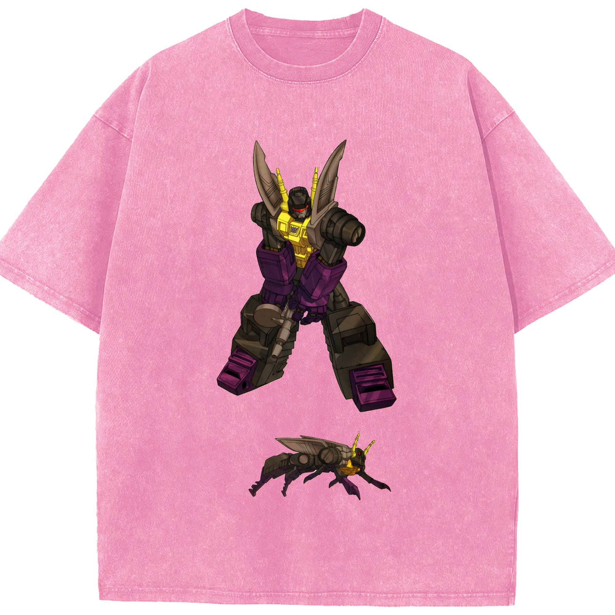 （画像用）  綿100% ヴィンテージ風 半袖Tシャツ（フロントプリント）
